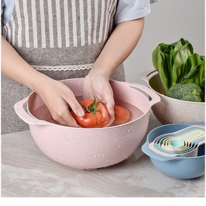 Juego <span class=keywords><strong>de</strong></span> Tazas Medidoras Rainbow <span class=keywords><strong>de</strong></span> la Serie Home Master, 10 Piezas, <span class=keywords><strong>de</strong></span> Paja <span class=keywords><strong>de</strong></span> Trigo, Aptas para Lavavajillas, Utensilios para Repostería - Product Image 5
