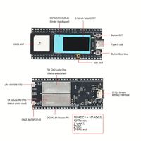 Traceur d'actifs réseau LoRa Meshtastic ESP32 S3FN8 avec Wi-Fi, Bluetooth, GPS et écran LCD de 0,96 pouce pour le suivi de vélos, d'enfants, d'animaux et de voitures