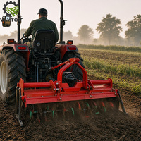 Rotoculteur robuste sur mesure avec fonction de travail du sol par pulvérisation pour la culture des terres agricoles avec tracteur
