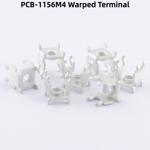 Bornier <span class=keywords><strong>à</strong></span> pattes courbées <span class=keywords><strong>à</strong></span> bride PCB-1156M4, système de gestion de batterie (BMS) pour véhicule électrique basse vitesse, borne en laiton - Product Image 6