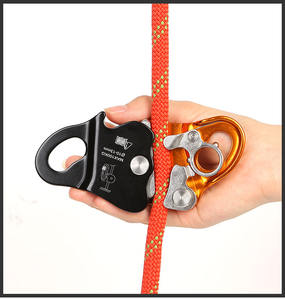 Clip de seguridad anticaída con parada de frenado automático, sujeción de cuerda para rescate, 11-12,5mm, <span class=keywords><strong>precio</strong></span> barato - Product Image 4