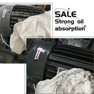 Vente directe d'usine forte absorption d'eau coton blanc <span class=keywords><strong>serviette</strong></span> de bain coton chiffons industriel blanc éponge chiffons 12x18 - Product Image 6