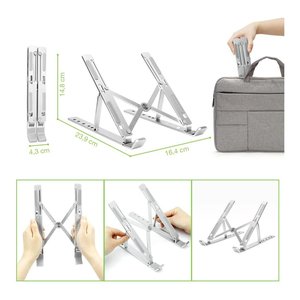 ICA TBL 134TY Support pour ordinateur portable argenté 364255 - Product Image 4