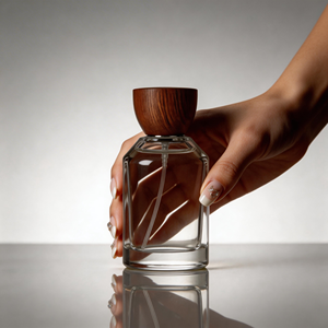 Flacons de parfum en verre transparent de qualité supérieure, design <span class=keywords><strong>carré</strong></span> élégant, durables pour l'emballage de parfums et de cosmétiques de luxe - Product Image 1