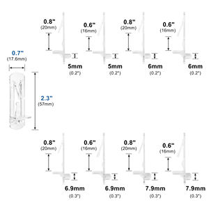 Mensola in plastica trasparente resistente staffa di supporto dell'armadio da cucina mensole clip porta scaffali e pioli per mobili in legno - Product Image 2