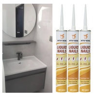Adhésif liquide instantané sans clou pour l'installation de panneaux muraux de salle de bain – Fourniture directe usine