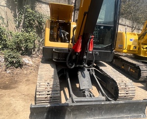 Mini-excavatrice Sany 60C d'occasion de haute qualité, excavatrice hydraulique sur chenilles Sany 60, 75, 95, 35 d'occasion à vendre - Product Image 4