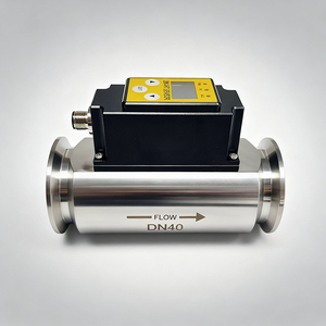 2 इंच स्टेनलेस स्टील डिजिटल तरल तेल टरबाइन प्रवाह मीटर सटीकता +/-1% कम कीमत यांत्रिक काउंटर पल्स आउटपुट ओएम - Product Image 3