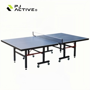 PINJIAN - <span class=keywords><strong>Mesa</strong></span> de <span class=keywords><strong>Ping</strong></span>-<span class=keywords><strong>Pong</strong></span> Plegable de 274 cm, 2 Piezas, para Uso en Interiores, con Ruedas - Product Image 1