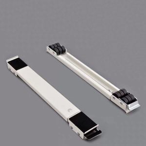 <span class=keywords><strong>Support</strong></span> de lave-linge réglable, <span class=keywords><strong>support</strong></span> mobile pour réfrigérateur, base de réfrigérateur mobile avec roulettes verrouillables - Product Image 3