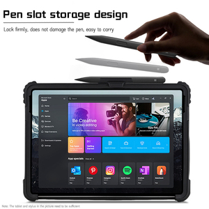 Vente en gros d'étuis de protection robustes pour Microsoft <span class=keywords><strong>Surface</strong></span> <span class=keywords><strong>Go</strong></span> 1 2 <span class=keywords><strong>3</strong></span> 4, <span class=keywords><strong>housse</strong></span> de tablette antichoc avec porte-stylo - Product Image 6