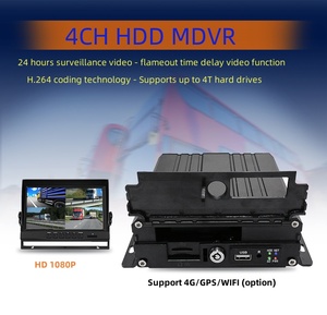 Suntex st9804m 4CH mdvr cho xe tải & xe buýt thời gian thực GPS/Wifi theo dõi hai chiều âm thanh tầm nhìn ban đêm <span class=keywords><strong>H.264</strong></span>/H.265 SD/SSD lưu trữ - Product Image 2