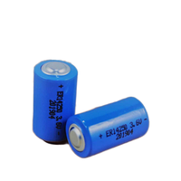 بطارية كينجكونغ 1/2AA ER14250 V ، أسطوانية ليثيوم أولية عالية السعة V mAh ، من نوع V