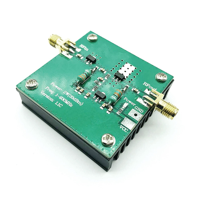RF Broadband Power Amplifier (1--930MHz, 2.0W) in Stock Ready to Order