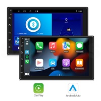 Offre Spéciale 2 Din 7 ''Android 10.0 autoradio écran tactile GPS Wifi BT FM Autostereo Radio 2 + 32G pour les voitures