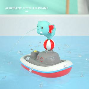 Mignon lapin pulvérisation d'eau jouet de bain enfant en bas âge temps de bain variable animal arroseur électrique pulvérisation d'eau <span class=keywords><strong>bateau</strong></span> baignoire douche jouet - Product Image 6