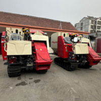 Moissonneuse-batteuse agricole compacte pour riz et céréales, haute sécurité, meilleur prix, livraison rapide