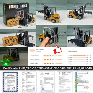 Model mainan Forklift kendali jarak jauh, mobil mainan <span class=keywords><strong>RC</strong></span>, mobil Forklift truk teknik <span class=keywords><strong>RC</strong></span>, Model mainan derek 1:64 simulasi 2.4G - Product Image 5