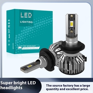 หลอดไฟหน้ารถยนต์ LED รุ่น W103 ขายส่ง 6000k A4/A1/A5 X3/X5/X2/X1/X5 ไฟสูง/ไฟต่ำ H1 H7 9005 9006 เลเซอร์ใหม่สำหรับไฟสูง/ไฟต่ำ Co - Product Image 4