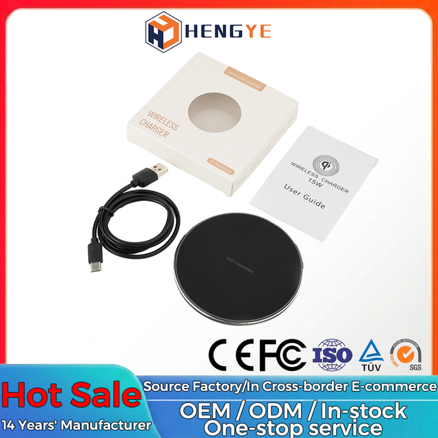 15W 10W 5V 2A Magnetic AC Wireless Fast Charging Pad for Mobile Phone Universal Wireless Charger