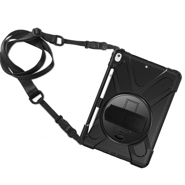 7th/8th Generation Handheld Shockproof Tablet Cover Silicon Case for iPad 9.7/10.2/10.5 iPad Pro 11/12.9 Inch Cover