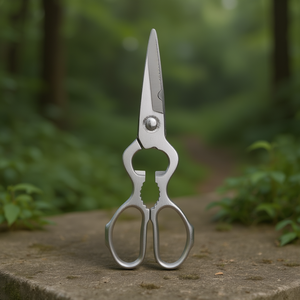 Forbici da cucina in acciaio inossidabile con lame affilate di qualità professionale per tagli di precisione - Product Image 3