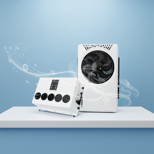 Sistema di climatizzazione elettrico a corrente continua per tetto di camion, <span class=keywords><strong>aria</strong></span> condizionata 12V 24V - Product Image 2