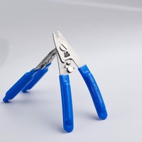 Pince à dénuder les fibres optiques à trois ports CFS-3 pour connecteur FTTH RJ45, réseau GPRS, en acier au carbone