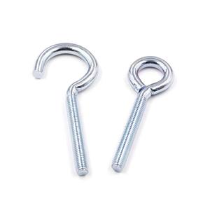 Gancho de Ojo Galvanizado <span class=keywords><strong>con</strong></span> Tornillo, Gancho para Hamaca, Tornillo de Columpio, <span class=keywords><strong>Rosca</strong></span> Abierta/Cerrada - Product Image 3