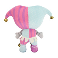 Porte-clés en peluche clown mignon personnalisé, poupée douce en peluche, jouet de dessin animé, breloque de sac, cadeau pour enfants, souvenir de festival