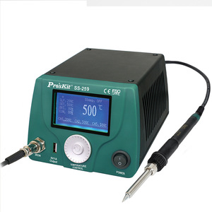 Station de soudage numérique Pro'sKit SS-259 220V thermostatée avec écran LCD et fonction de mise en veille pour soudage général - Product Image 4
