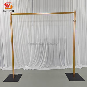 Support de toile de fond réglable en aluminium pour mariage, idéal pour les murs floraux - Vente en gros - Product Image 6