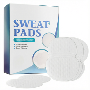Disposable Underarm <b>Sweat</b> Pads Self Adhesive Armpit <b>Shields</b> Absorbent Perspiration Guards for Body Care - Product Image 1