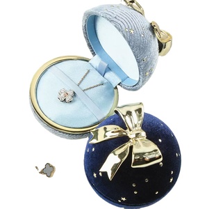 Hotsale New Style Ring Jewellery <b>Box</b> 'jewlery' Valentine <b>Gift</b> <b>Box</b> Luxury Velvet <b>Earring</b> Necklace <b>Earring</b> Ring Jewelry Packaging - Product Image 1