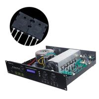 Berase 250W * 2 profesyonel Karaoke amplifikatörü 2.0 kanal amplifikatör DSP ses sistemi anti-howling güç amplifikatörü