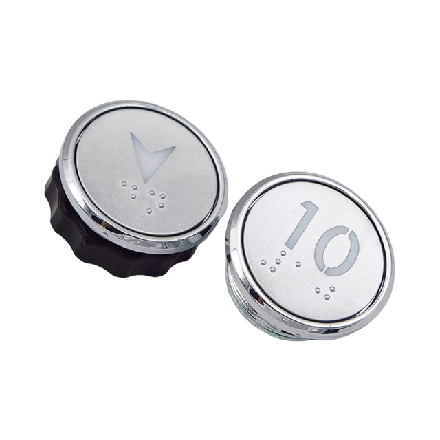 Stainless Steel Elevator Buttons for Villa and Hotel Applications Premium Quality Elevator Parts