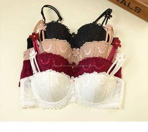 Multifunzionale Ladi Mezza Coppa Del <span class=keywords><strong>Reggiseno</strong></span> E Slip Set Donna Sexy Pizzo Del <span class=keywords><strong>Reggiseno</strong></span> - Product Image 1
