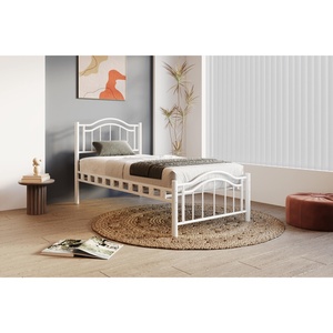 BELİNAY Struttura Letto in Metallo Durevole Silenziosa 6 Gambe di Supporto T 10 Listelli Profilati Altezza 28 cm Colori Opachi a - Product Image 4