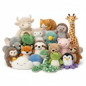 JelyCatt Oso de Peluche Rizado Realista Súper Suave, Muñeco de Peluche para Alivio del Estrés, Técnicas de Lavado, Barnizado UV, Personalizable - Product Image 3