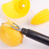 Kingwise Handmatige Citruspers (Citroen, Sinaasappel, Lime) van Plastic, Vaatwasserbestendig, Keukenhulpje