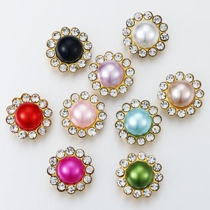 Adorno de cristal de doble capa de 10/12mm con diseño de flor de girasol y diamantes de imitación, para coser, con hebilla y lazo, hecho a mano, para prendas de vestir y ropa de baile DIY - Product Image 4