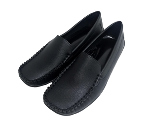 Mocasines de Mujer de Talla Grande con Parte Superior de Felpa, Forro de Tela Suave, Elegantes Zapatos Planos para Caminar y Oficina - Product Image 1