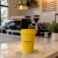 Gobelet en papier à paroi simple OEM ODM avec logo personnalisé, échantillon gratuit, faible MOQ, vente en gros, biodégradable, 8oz 12oz 16oz
