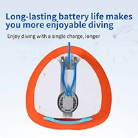 Portable Rechargeable sans réservoir étanche compresseur d'air piscine jouets plongée sous-marine ventilateur équipement de plongée