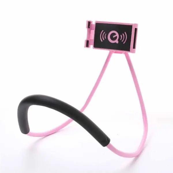 New Item Creative 360 Rotation Neck Hanging Flexible Cell Mobile Mount Stand Lazy Bracket Neck Phone Holder