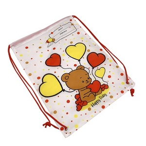 <span class=keywords><strong>Prezzo</strong></span> di fabbrica Logo personalizzato stampato in poliestere 210D zaino con coulisse sport Shopping articolo promozionale con String bag - Product Image 4