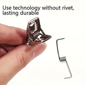 Lot de 20 pinces à <span class=keywords><strong>linge</strong></span> robustes <span class=keywords><strong>en</strong></span> acier inoxydable pour la maison et la salle de bain, promotionnelles et multi-achats - Product Image 4