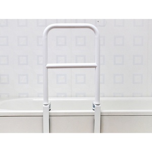 Barre de sécurité ergonomique supérieure pour salle de bain, robuste, avec fixation par pince, pour personnes âgées - Product Image 2