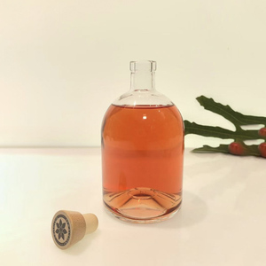 Logotipo personalizado <span class=keywords><strong>Buena</strong></span> <span class=keywords><strong>calidad</strong></span> y precio razonable 350ml 500ml 700ml 750ml Whisky/Vodka/<span class=keywords><strong>Gin</strong></span> Botellas <span class=keywords><strong>de</strong></span> vidrio Botella <span class=keywords><strong>Gin</strong></span> - Product Image 1