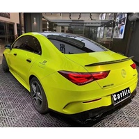 Pièces d'apparence de diffuseur arrière CLA45 pour Mercedes benz W118 CLA 2019-2023 année mise à niveau CLA45 diffuseur et tuyaux arrière